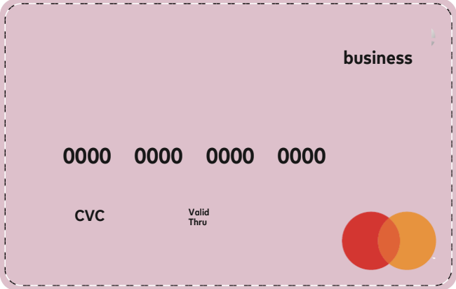Mastercard Virtual Card Template